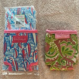 2 Lilly Pulitzer Drink Huggers/Coozies